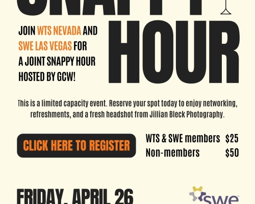 WTS Nevada & SWE Las Vegas Joint Snappy Hour Event