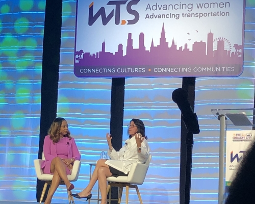 WTS CEO Jannet Walker-Ford & Donna Orender