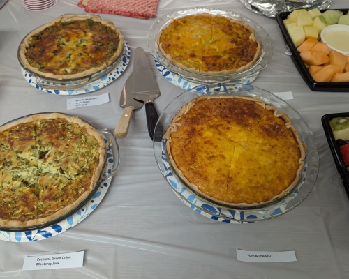 Meetup Quiches