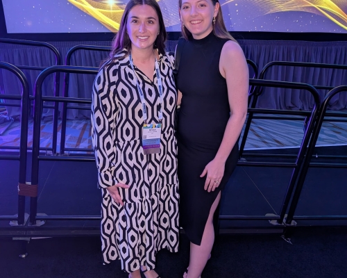 Megan Achs-Laramie & Cassie Lee in Toronto for the WTS Annual Conference Gala!