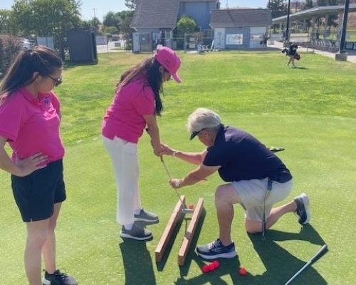 WTS Golf Instruction Julia and Marlena