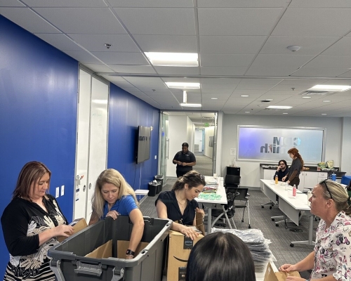 Back to School Packing