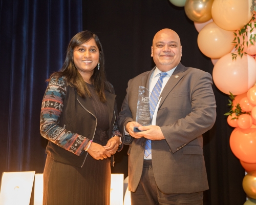 SECRETARY RAY LAHOOD AWARD Atif Saeed with Api Appulingam