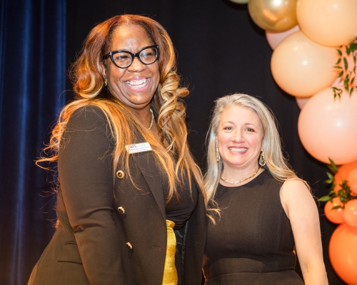 WTS Internationl Dr. Malika Reed Wilkins and Bridgette Beato