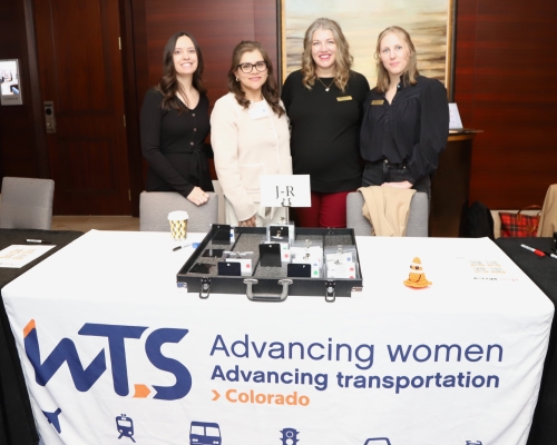 WTS members at the sign in table. 