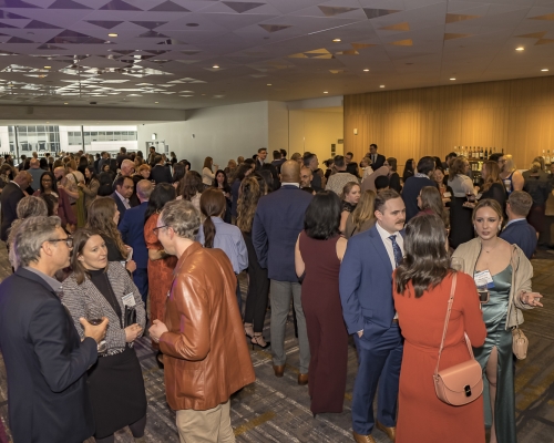 Networking at the Gala