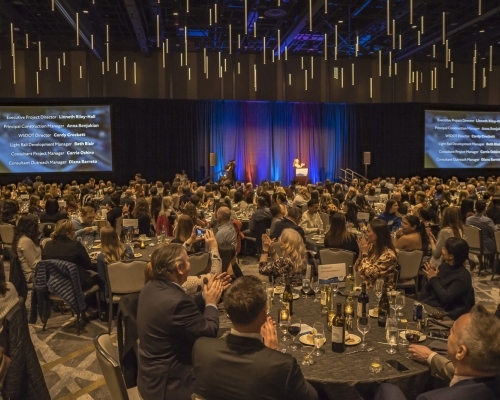 Full ballroom at 2026 Gala