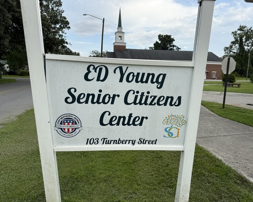 Headquarters for the Drive - Ed Young Senior Center in Port Wentworth, Georgia