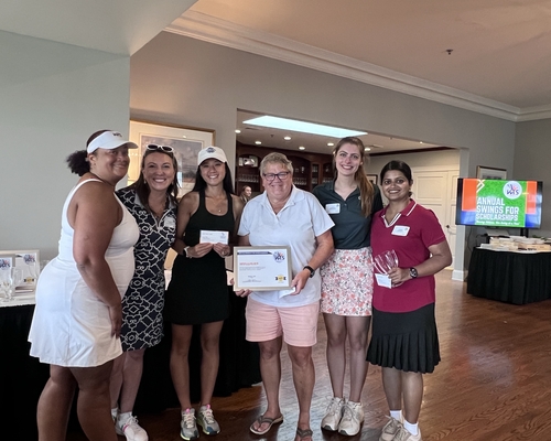WTS NJ Swings for Scholarships Awards