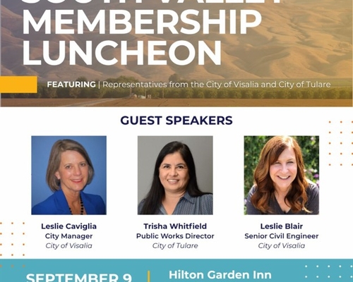 City of Visalia and Tulare County Speakers