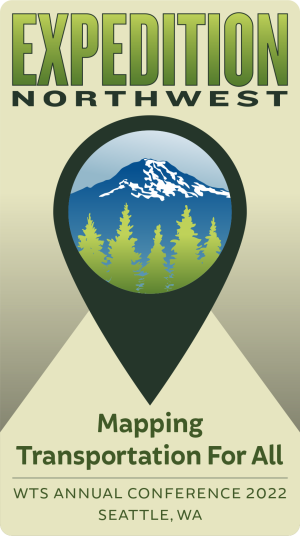 Expedition Northwest: Mapping Transportation For All Map Pin with Mt. Rainier