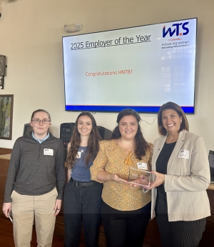 WTS Columbus employer of the year award winner