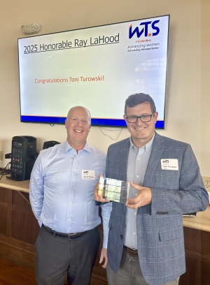 WTS Columbus man of the year award winner