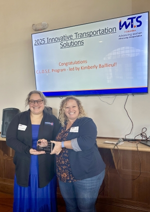 WTS Columbus innovative transportation project of the year award winner