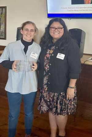 WTS Columbus member of the year award winner