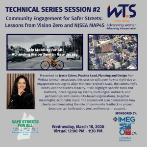 WTS NJ Virtual Technical Session: Community Engagement for Safer Streets